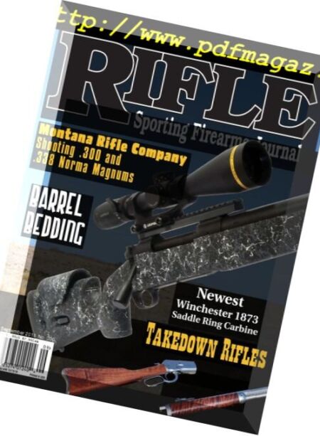 Rifle Magazine – September-October 2018 Cover
