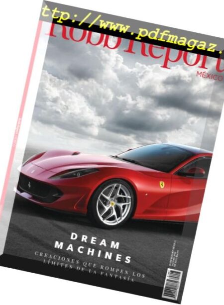 Robb Report Mexico – agosto 2018 Cover