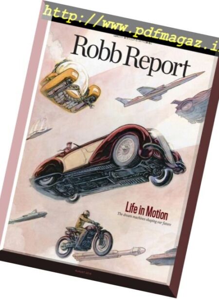 Robb Report USA – August 2018 Cover