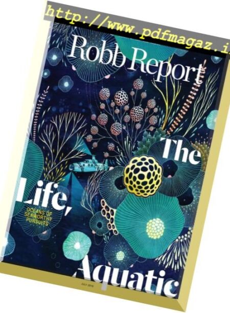 Robb Report USA – July 2018 Cover