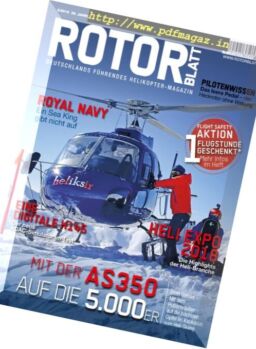 Rotorblatt – Nr.2 2018
