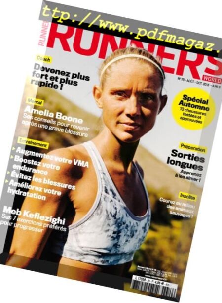 Runner’s World France – 01 septembre 2018 Cover