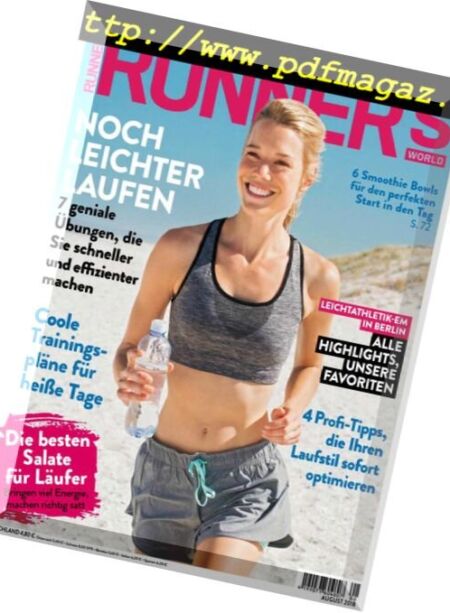 Runner’s World Germany – August 2018 Cover
