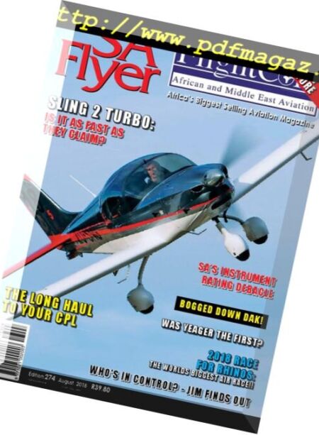 SA Flyer – September 2018 Cover