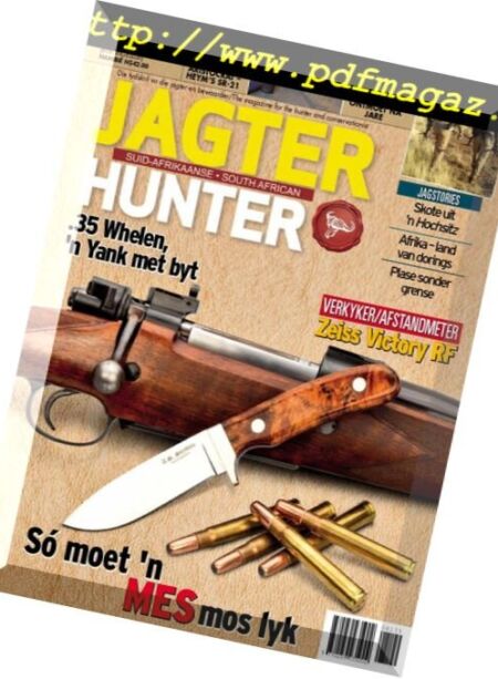 SA Hunter Jagter – August 2018 Cover