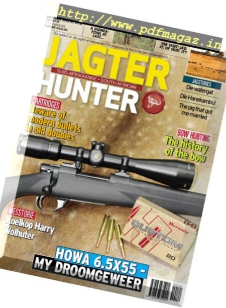 SA Hunter Jagter – September 2018 Cover
