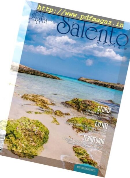 Salento Review – Vol. 6 N 2 2018 Cover