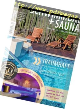 Schwimmbad & Sauna – September-Oktober 2018