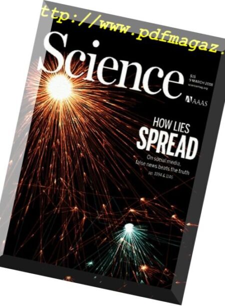 Science – 9 March 2018 Cover