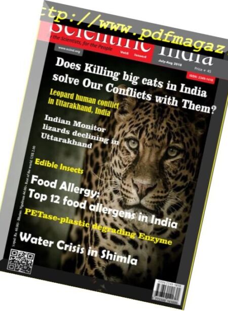 Scientific India – July-August 2018 Cover
