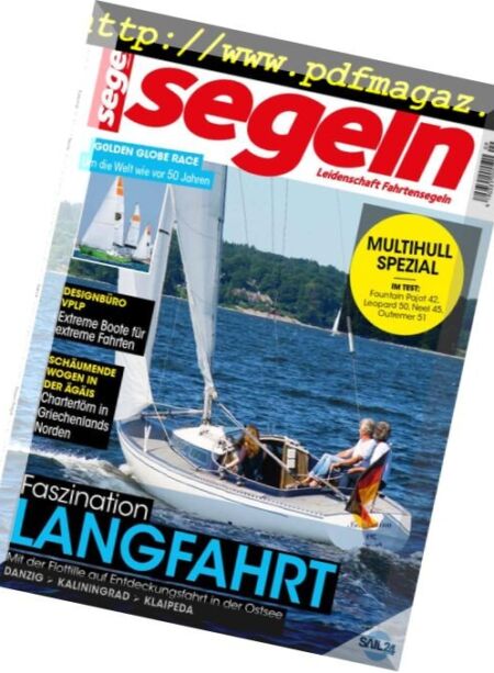 Segeln – September 2018 Cover