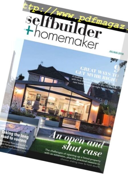 Selfbuilder & Homemaker – July-August 2018 Cover