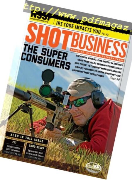 SHOT Business – August-September 2018 Cover