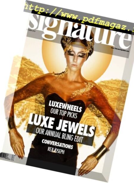 Signature – October 2016 Cover