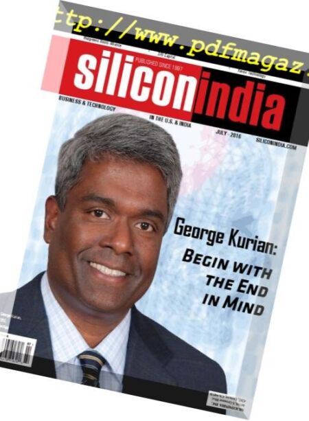 Siliconindia US Edition – July 2016 Cover