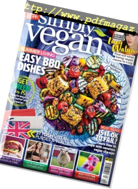 Simply Vegan – August 2018 Cover