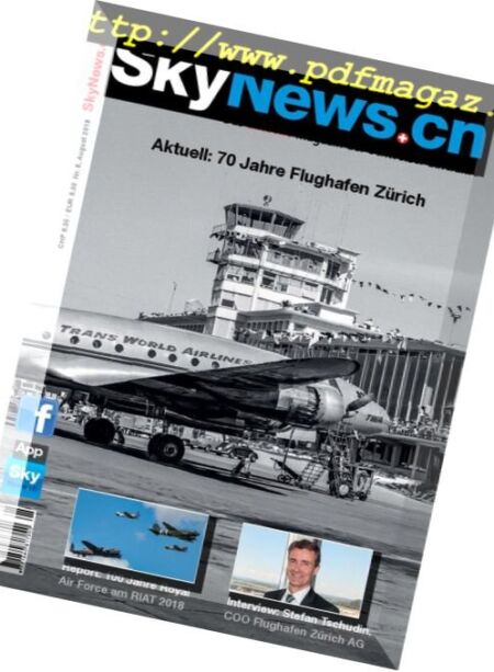 SkyNews.ch – August 2018 Cover