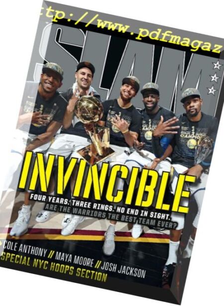 Slam – September 2018 Cover