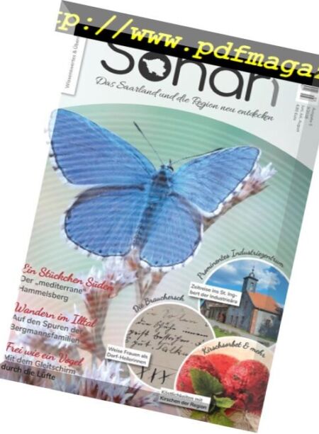 Sonah – Juni-August 2018 Cover