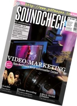 Soundcheck – August 2018
