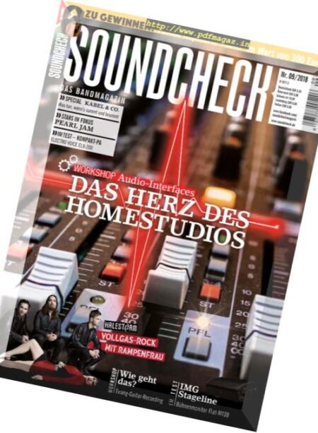Soundcheck – September 2018 Cover