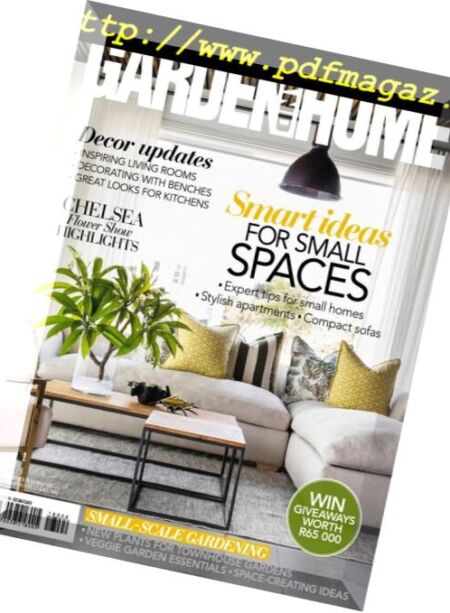 South African Garden and Home – August 2018 Cover