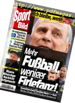 Sport Bild – 15 August 2018