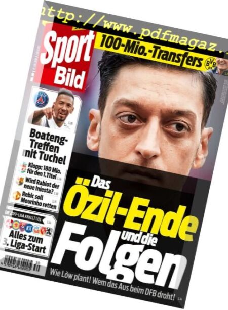 Sport Bild – 25 Juli 2018 Cover