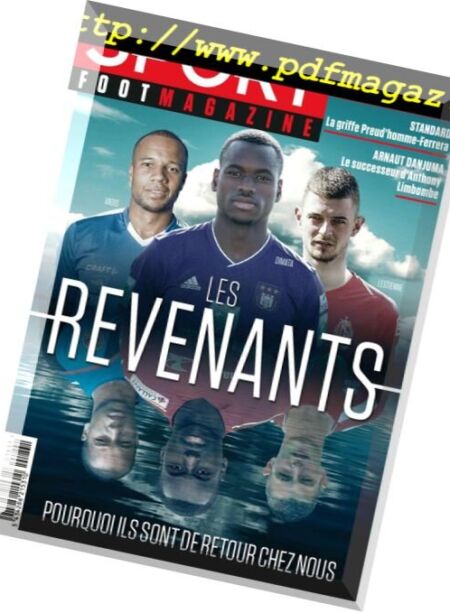 Sport Foot Magazine – 1 Aout 2018 Cover
