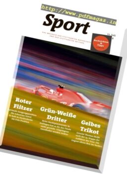 Sport Magazin – 22 Juli 2018