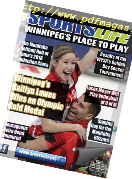 SportsLife – March 2018 Cover