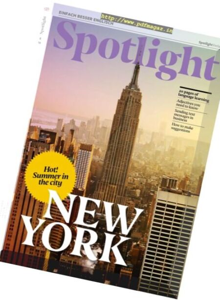 Spotlight – August 2018 Cover