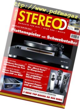 Stereo – September 2018