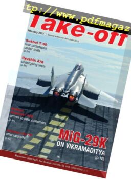 Take-off magazine – February 2013