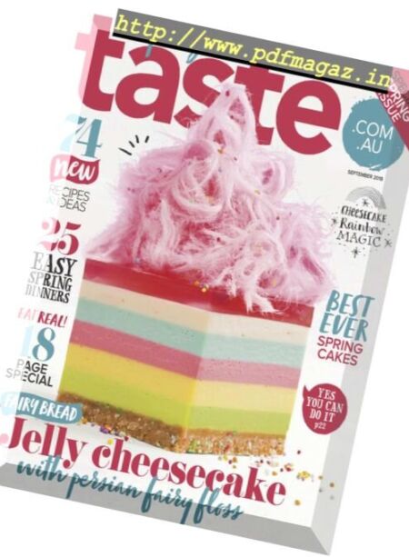 Taste.com.au – September 2018 Cover