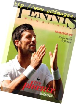 Tennis Magazine France – aout 2018