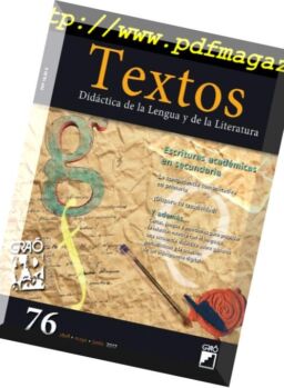 Textos. Didactica de la Lengua y la Literatura – abril 2017