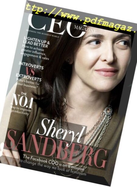 The CEO Magazine EMEA – May 2018 Cover