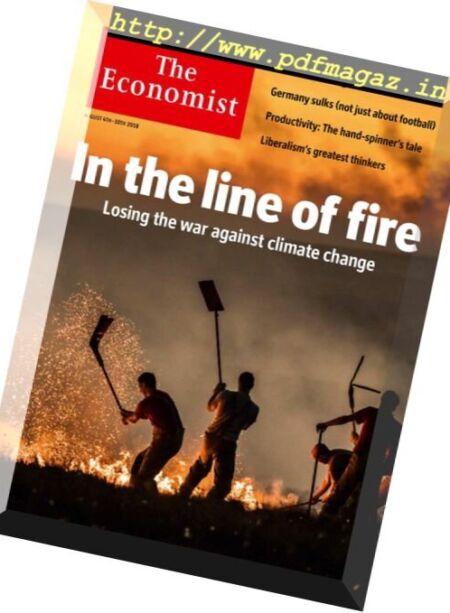 The Economist Asia Edition – August 04, 2018 Cover