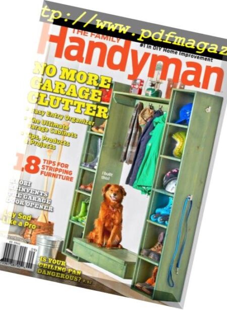 The Family Handyman – August 2016 Cover