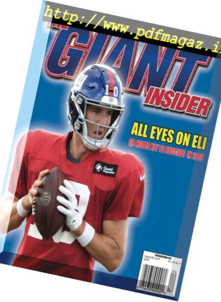 The Giant Insider – August 13, 2018 Cover