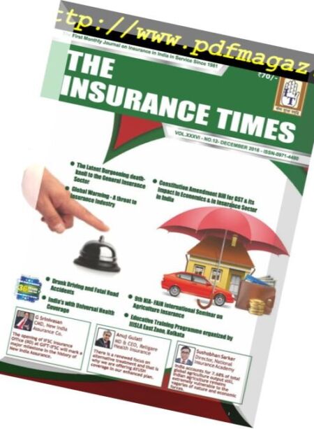 The Insurance Times – December 2016 Cover