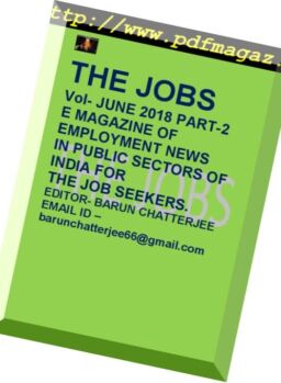 The Jobs – June 16, 2018