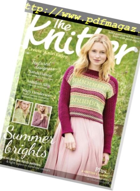 The Knitter – July 2018 Cover