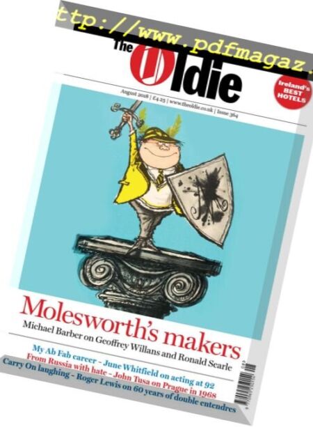 The Oldie – August 2018 Cover