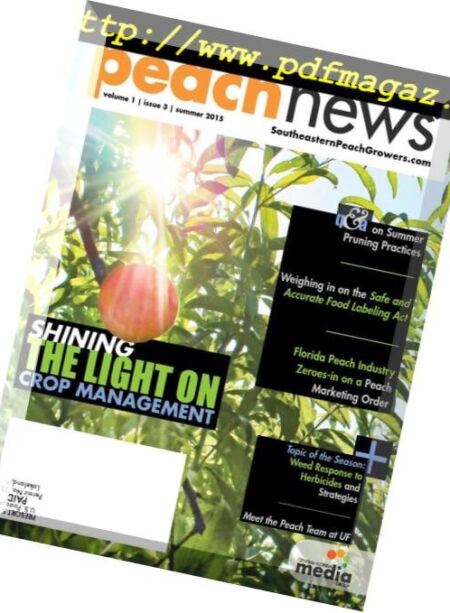 The Peach News – August 2015 Cover