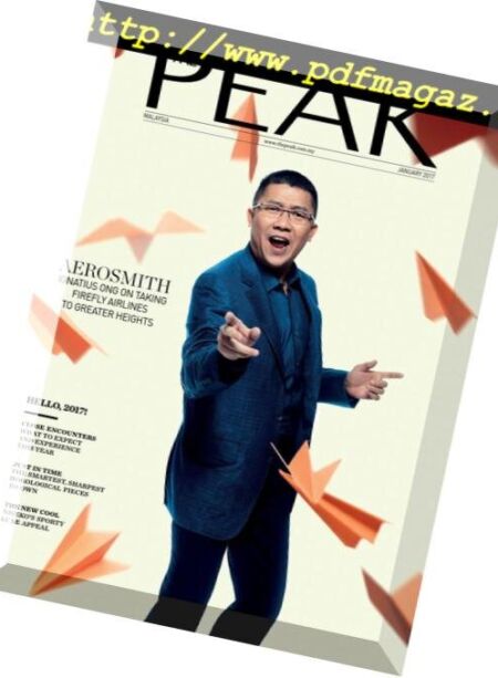 The Peak Malaysia – January 2017 Cover