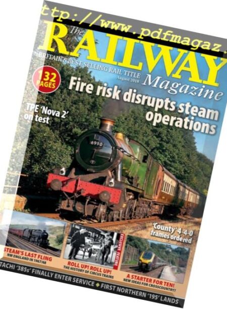 The Railway Magazine – August 2018 Cover