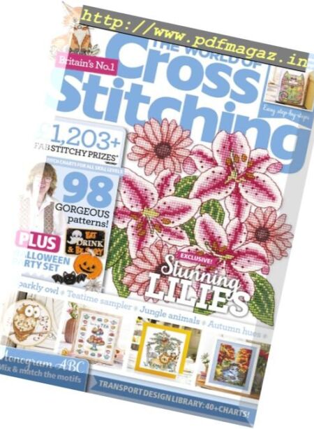 The World of Cross Stitching – October 2018 Cover
