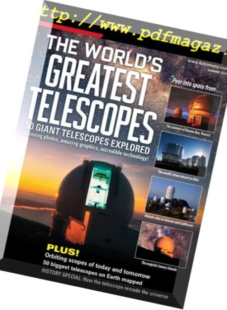 The World’s Greatest Telescopes – April 2012 Cover